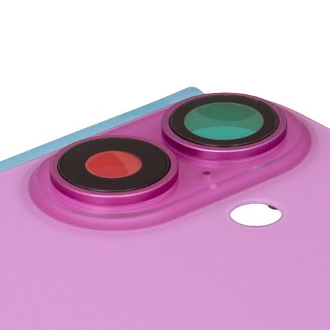 Задняя панель корпуса для iPhone 16, фиолетовая, со стеклом камеры, Original (PRC), ultramarine Превью 1