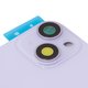 Задняя панель корпуса для iPhone 14, фиолетовая, со стеклом камеры, Original (PRC), Purple, small hole Превью 1