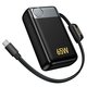 Power bank Hoco Q53, 12000 мАг, 65 Вт, чорний, Quick Charge, Power Delivery (PD), #694007672597 Прев'ю 1