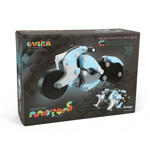 Construction Set CUBIKA Chopper Motorcycle LM-5 Preview 5
