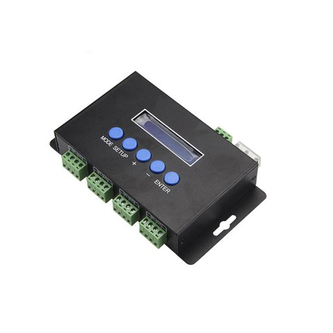 Controlador LED BC-204 Ethernet-SPI/DMX512  (4 canales, 680 pxs, 5-24 V) Vista previa  1