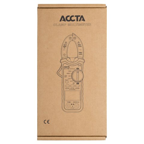Digital Clamp Meter Accta AT-1100 Vista previa  5