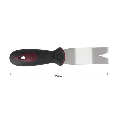 Car Trim Removal Tool with "V" Notch Double Step Blade (Stainless Steel, 200 mm) Preview 1