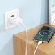 Adaptador de red Hoco C104A, 20 W, Power Delivery (PD), blanco, 1 puerto, #6931474782892 Vista previa  2
