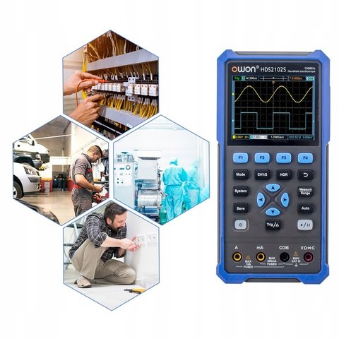 Osciloscopio digital OWON HDS2102S Vista previa  6