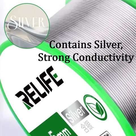 Estaño RELIFE HW1, 0,5 mm, 40 g, sin plomo Vista previa  2