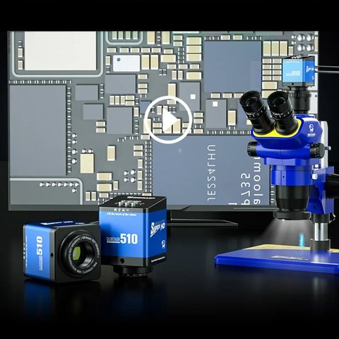 Cámara ocular Mechanic MOS-510, para microscopio, 4K Vista previa  2