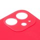 Задня панель корпуса для iPhone 11, червона, без зняття рамки камери, big hole Прев'ю 1