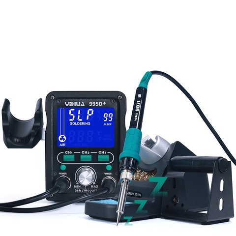 Термоповітряна паяльна станція YIHUA 995D+ Прев'ю 3