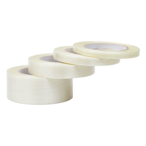 Стрічка армована одностороння, 50 мм, 25 м, високотемпературна Прев'ю 2