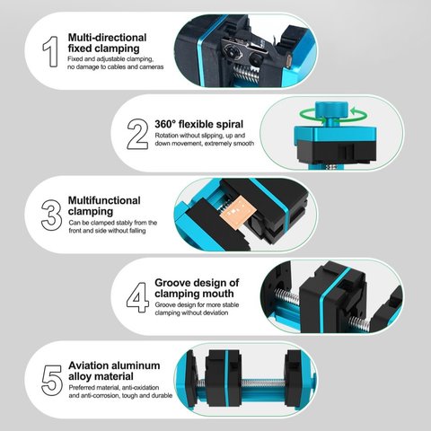 Держатель RELIFE TF3, для разборки камеры и ремонта плат Превью 9