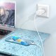 Сетевое зарядное устройство Hoco N22, 25 Вт, Power Delivery (PD), белый, c кабелем USB тип-C к USB тип-C, 1 порт, #6931474760081 Превью 5