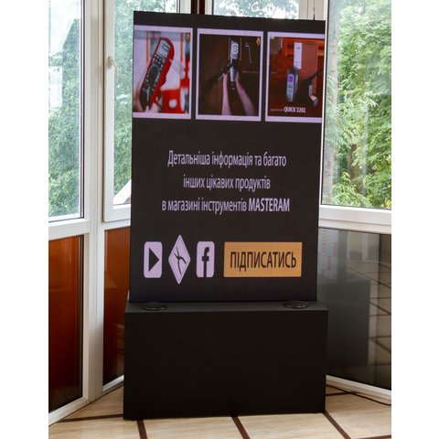 LED-экран для рекламы в помещениях (1024 × 1536 мм, P4, IP20, RGB, SMD, 1800 нт) Превью 5
