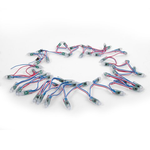 Светодиодный пиксель RGB (50 шт., WS2811, DC 12 В, 12 мм, IP68) Превью 2