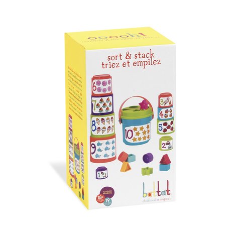 Сортер-пірамідка Battat 2 в 1 New Прев'ю 8