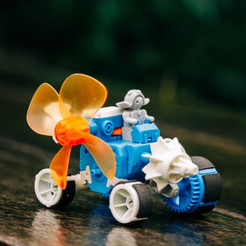 Робот-ветроход 6 в 1, STEM-конструктор СІС 21-636 Превью 7